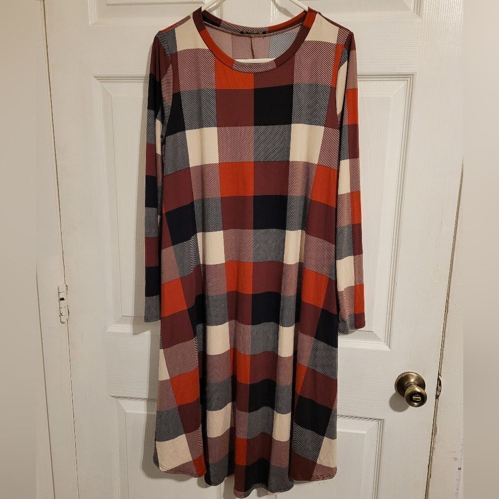 Bombom patch shirt dress‎